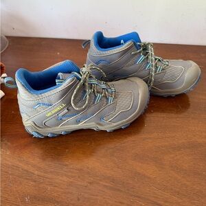 Merrell Kids' Gray and Blue Sneakers
